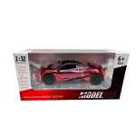 Macheta McLaren rosu 1:32 replica metal usi capota portbagaj functionale sunete si lumini