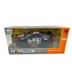 Macheta Porsche negru 1:43 metal lumini si sunete usi deschise pull-back