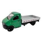 Macheta camioneta verde cu Platforma Model 1:36 Usile se Deschid Pull Back sunet si lumini