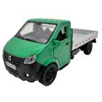 Macheta camioneta verde cu Platforma Model 1:36 Usile se Deschid Pull Back sunet si lumini - imagine 4