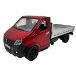 Macheta camioneta rosie cu Platforma Model 1:36 Usile se Deschid Pull Back sunet si lumini - imagine 4