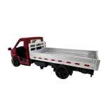Macheta camioneta rosie cu Platforma Model 1:36 Usile se Deschid Pull Back sunet si lumini - imagine 5