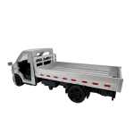 Macheta camioneta gri cu Platforma Model 1:36 Usile se Deschid Pull Back sunet si lumini - imagine 5