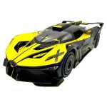 Macheta Bugatti Bolide galben 1/24 cu sunet lumini deschide usile si capotele - imagine 4