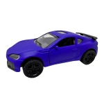 Macheta Sport albastru mat 1:36 lumini si Sunete Usi Deschise Pull-Back