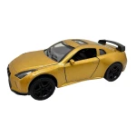 Macheta Sport aurie 1:36 lumini si Sunete Usi Deschise Pull-Back