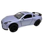 Macheta Sport Toyota Supra bleu 1:36 lumini si Sunete Usi Deschise Pull-Back