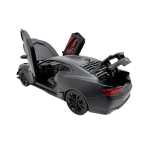 Macheta Chevrolet Camaro negru 1:24 lumini sunete pull back usi capota si portbagaj functionale - imagine 6