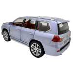 Macheta Lexus LX570 gri 1:24 lumini sunete pull back usi capota si portbagaj functionale - imagine 5