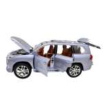 Macheta Lexus LX570 gri 1:24 lumini sunete pull back usi capota si portbagaj functionale - imagine 7