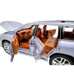 Macheta Lexus LX570 gri 1:24 lumini sunete pull back usi capota si portbagaj functionale - imagine 9