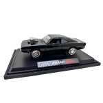 Macheta Dodge Charger negru 1:24 lumini sunete usi capota si portbagaj functionale - imagine 3