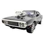 Macheta Dodge Charger negru 1:24 lumini sunete usi capota si portbagaj functionale - imagine 5