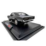 Macheta Dodge Charger negru 1:24 lumini sunete usi capota si portbagaj functionale - imagine 8