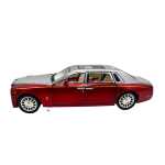 Macheta Auto Rolls Royce Phantom rosu cu sunet lumini deschide usile si capotele - imagine 3