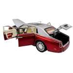 Macheta Auto Rolls Royce Phantom rosu cu sunet lumini deschide usile si capotele - imagine 7