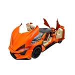 Macheta Lykan portocaliu 1:24 replica cu lumini si sunete usi tip fluture - imagine 7