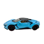 Macheta Lykan albastru 1:24 replica cu lumini si sunete usi tip fluture - imagine 4