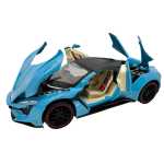 Macheta Lykan albastru 1:24 replica cu lumini si sunete usi tip fluture - imagine 6