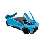 Macheta Lykan albastru 1:24 replica cu lumini si sunete usi tip fluture - imagine 7