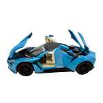 Macheta Lykan albastru 1:24 replica cu lumini si sunete usi tip fluture - imagine 8