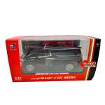 Macheta Toyota Vellfire neagra 1:32 Usile Se Deschid Portbagaj Mobil Pull Back sunet si lumini