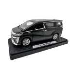 Macheta Toyota Vellfire neagra 1:32 Usile Se Deschid Portbagaj Mobil Pull Back sunet si lumini