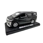 Macheta Toyota Vellfire neagra 1:32 Usile Se Deschid Portbagaj Mobil Pull Back sunet si lumini