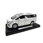 Macheta Toyota Vellfire alba 1:32 Usile Se Deschid Portbagaj Mobil Pull Back sunet si lumini