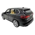 Macheta BMW X5 negru 1:32 lumini si sunete usi capota portbagaj se deschid - imagine 5