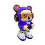 Urs Dansator Muzical cu Lumini Violet - imagine 3