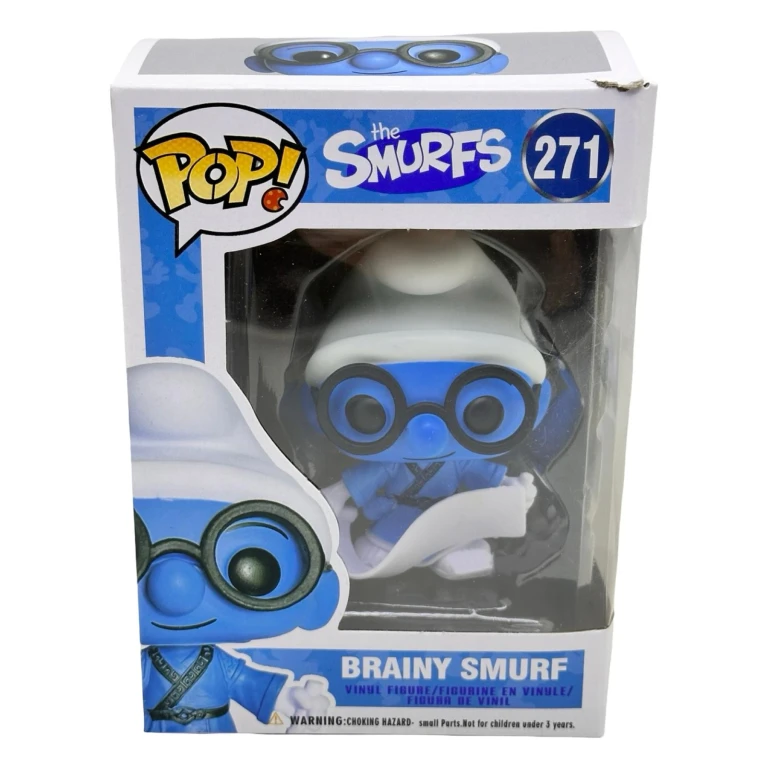 Figurina Pop The Smurfs Brainy Smurf 271