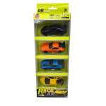 Set 4 masinute metal racing 164