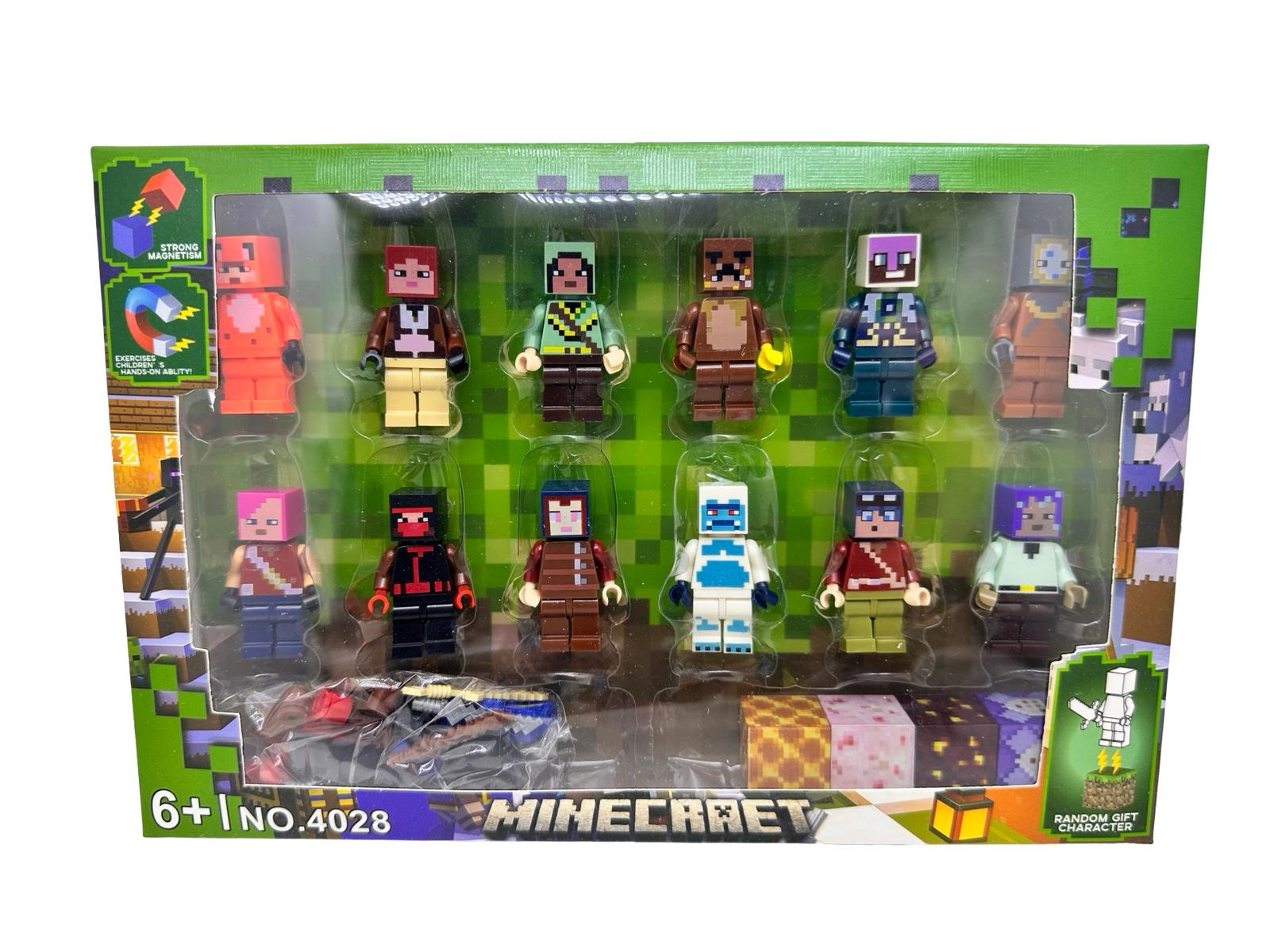Set figurine tip Minecraft 12 piese Blockheroes Set figurine tip Minecraft 12 piese Blockheroes - imagine 1