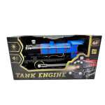 Locomotiva clasica  tip Thomas Tank Engine albastru cu sunet si lumini