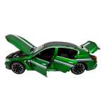 Macheta BMW M8 800 Verde Metalizat – Scara 1:24 cu Usi si Capota Deschise lumini si sunete - imagine 7