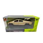 Macheta Tesla Cybertruck cu ATV aurie 1:43 replica metal usi deschise - imagine 3