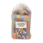 Cuburi magnetice constructii pixelate tip Minecraft 90 piese 2 cm joc creativ cu magneti puternici pentru copii 3+ - imagine 7