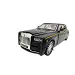 Macheta Auto Rolls Royce Phantom negru cu dungi galbene scara 1:32 - imagine 5