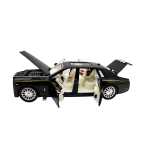 Macheta Auto Rolls Royce Phantom negru cu dungi galbene scara 1:32 - imagine 6