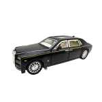 Macheta Auto Rolls Royce Phantom negru cu dungi galbene scara 1:32 - imagine 4