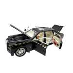 Macheta Auto Rolls Royce Phantom negru cu dungi galbene scara 1:32 - imagine 3
