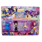 Set figurine Kpop Demon Hunters 3+ cu accesorii si pisicuta