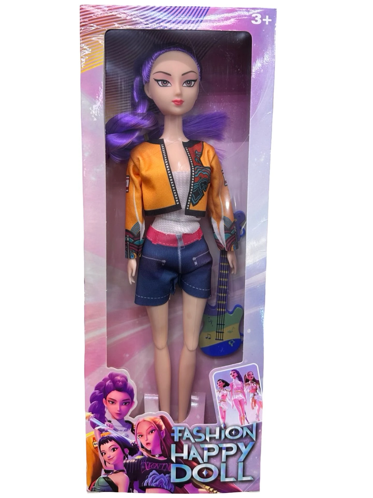 Papusa Kpop Rummy Fashion Happy Doll 3+ cu par mov Papusa Kpop Rummy Fashion Happy Doll 3+ cu par mov