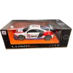 Masina RC sport 2.4G 1:18 cu lumini si acumulator reincarcabil