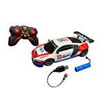Masina RC Audi R8 sport 2.4G 1:18 cu lumini si acumulator reincarcabil Luxury - imagine 2