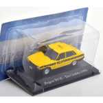 Macheta Peugeot 504 SL Taxi Cordoba 1999 galben 1:43 - imagine 3