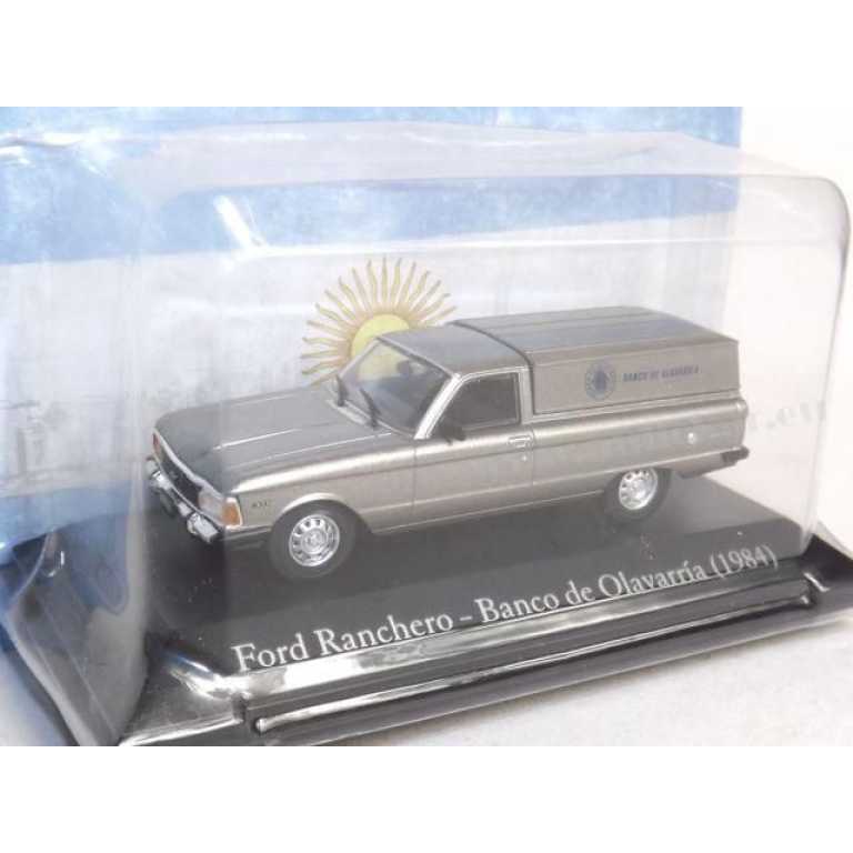 Macheta Ford Ranchero Banco de Olavarria 1984 gri