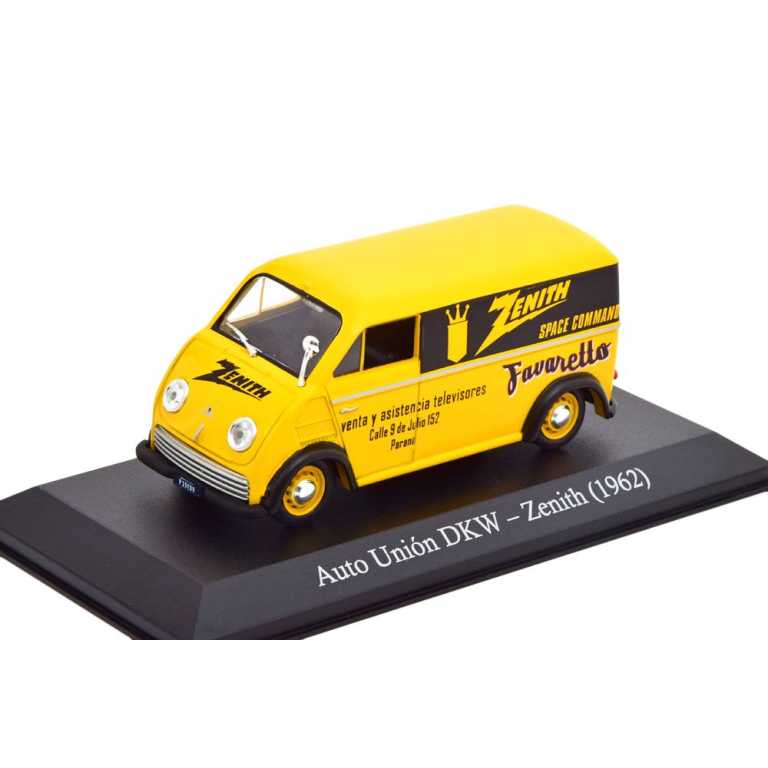 Macheta Dkw Frontal Favaretto zenith yellow 1:43