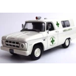 Macheta Dodge D-100 Ambulancia 1967 scara 1:43 metal editie vintage